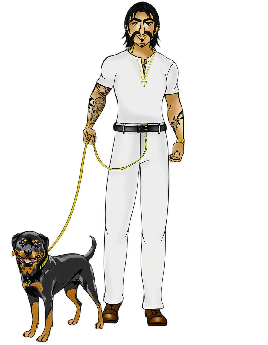 Javier Mendoza (El Lobo) side cut