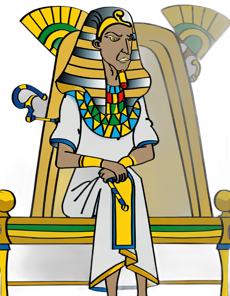 Pharaoh Seti I side cut