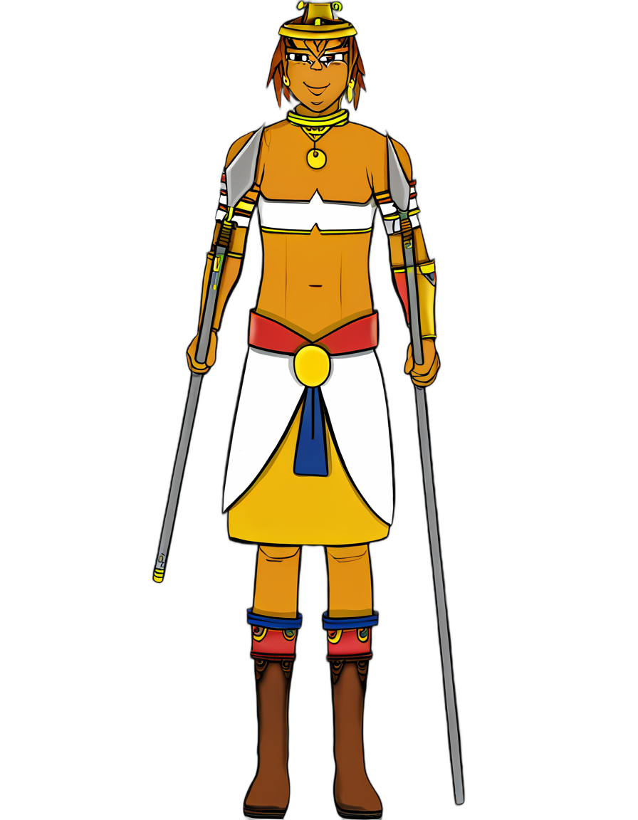 The Chibali Guardians back cut