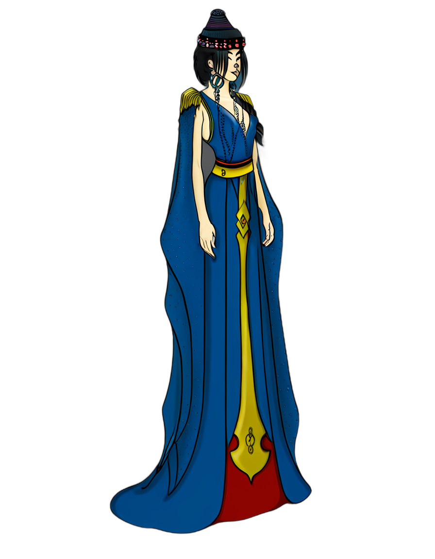 Uyanga Batbayar (Mongol Mistress) side cut
