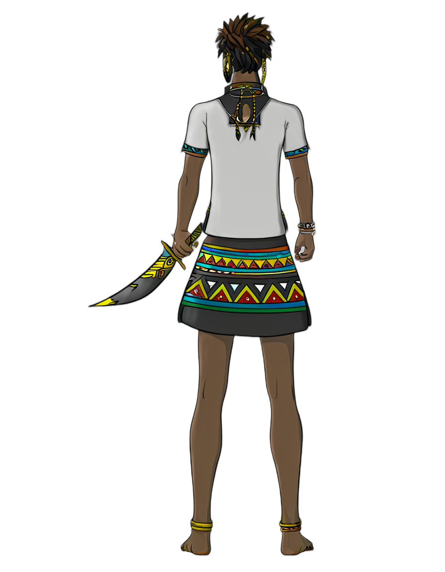 Zane Khumalo (Zulu Zane) back cut